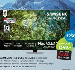 EP Beerepoot SAMSUNG Neo QLED Televisie QE65QN92D aanbieding