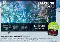 EP Beerepoot SAMSUNG QLED 4K Televisie QE65Q67D aanbieding