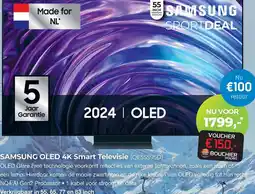 EP Beerepoot SAMSUNG OLED 4K Smart Televisie QE55595D aanbieding