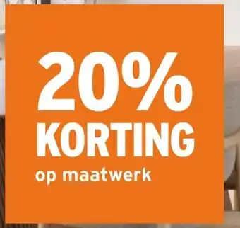 GAMMA Op maatwerk aanbieding