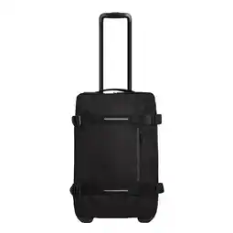 Amazon American Tourist Urban Track Travel Bag met 2 wielen 55 cm 55 L zwart (asfalt zwart) aanbieding