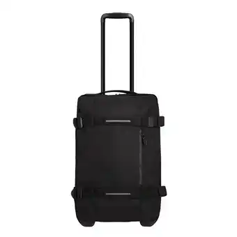 Amazon American Tourist Urban Track Travel Bag met 2 wielen 55 cm 55 L zwart (asfalt zwart) aanbieding