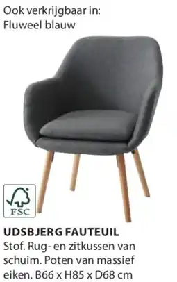 Jysk Udsbjerg fauteuil aanbieding