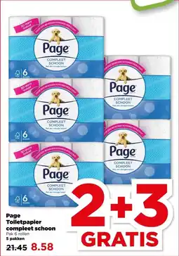 PLUS Page Toiletpapier compleet schoon aanbieding