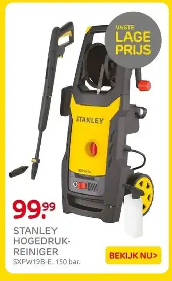 Praxis STANLEY HOGEDRUK- REINIGER aanbieding