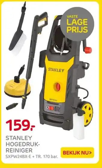 Praxis STANLEY HOGEDRUK- REINIGER aanbieding