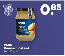 PLUS PLUS Franse mosterd aanbieding