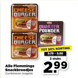 PLUS Alle Flemmings Snackbroodjes aanbieding