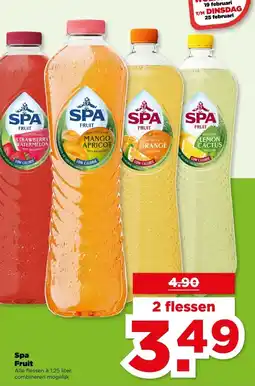 PLUS Spa Fruit aanbieding