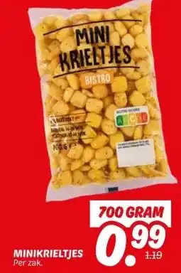Dekamarkt MINIKRIELTJES aanbieding