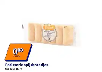 Action Patisserie spijsbroodjes aanbieding