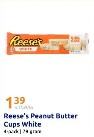 Action Reese's Peanut Butter Cups White aanbieding