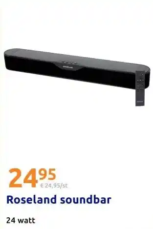 Action Roseland soundbar aanbieding