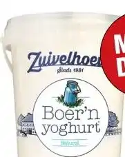 Budget Food Zuivelhoeve Boer'n Yoghurt aanbieding