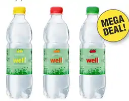 Budget Food Well Mineraalwater Citroen, Appel of Sinaasappel aanbieding