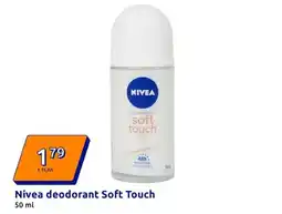 Action Nivea deodorant Soft Touch aanbieding