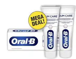 Budget Food Oral-B Tandpasta Gum Care Whitening aanbieding