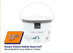 Action Home Vision matte muurverf aanbieding