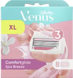 Bol.com Gillette Venus Comfortglide Spa Breeze Scheermesjes voor Vrouwen - 8 navulmesjes aanbieding