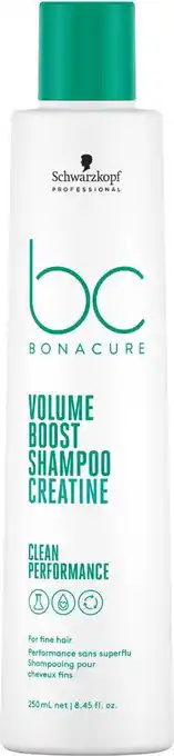 Bol.com Schwarzkopf Bonacure Volume Boost Shampoo 250ml - vrouwen - Voor Fijn en slap haar aanbieding