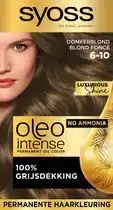 Bol.com SYOSS Oleo Intense - 6-10 Donkerblond - Permanente Haarverf - Haarkleuring - 1 stuk aanbieding