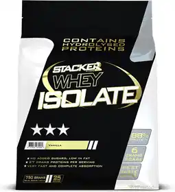 Bol.com Stacker 2 Whey Isolate 750gr - Vanilla aanbieding