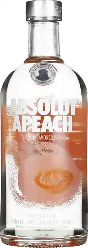 Drankdozijn Absolut Peach 70CL aanbieding