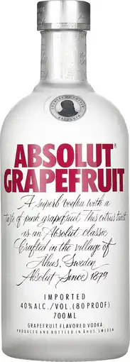 Drankdozijn Absolut Grapefruit 70CL aanbieding