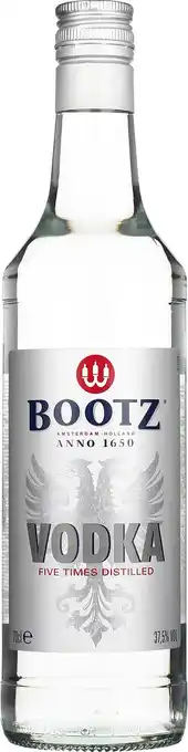 Drankdozijn Bootz Vodka 70CL aanbieding