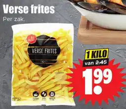 Dirk Verse frites aanbieding