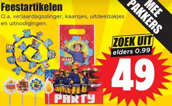 Dirk Feestartikelen aanbieding