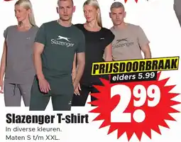 Dirk Slazenger T-shirt aanbieding