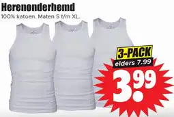 Dirk Herenonderhemd aanbieding