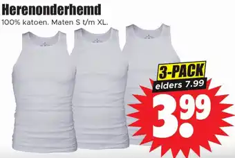 Dirk Herenonderhemd aanbieding