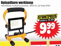 Dirk Oplaadbare werklamp aanbieding