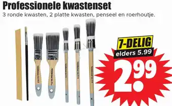 Dirk Professionele kwastenset aanbieding