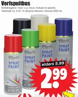 Dirk Verfspuitbus aanbieding