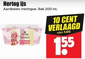 Dirk Hertog ijs aanbieding