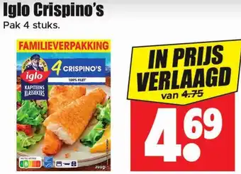 Dirk Iglo Crispino's aanbieding