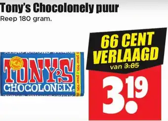 Dirk Tony's Chocolonely puur aanbieding