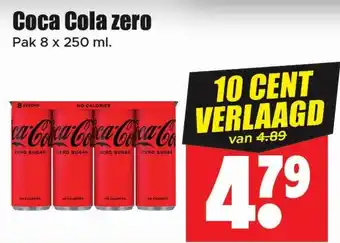 Dirk Coca Cola zero aanbieding