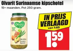 Dirk Olvarit Surinaamse kipschotel aanbieding