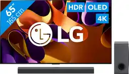 Coolblue LG OLED65G45LW (2024) + LG DS80QY aanbieding