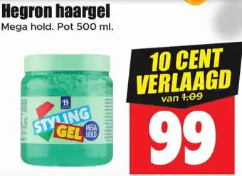 Dirk Hegron haargel aanbieding