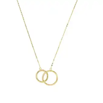 Douglas amor Ketting met hanger voor dames, goud 375 aanbieding