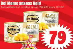 Dirk Del Monte ananas Gold aanbieding