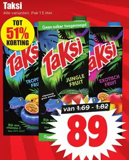 Dirk Taksi aanbieding