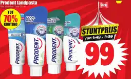 Dirk Prodent tandpasta aanbieding