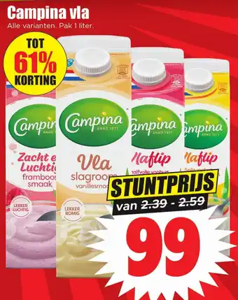 Dirk Campina vla aanbieding