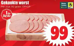 Dirk Gekookte worst aanbieding